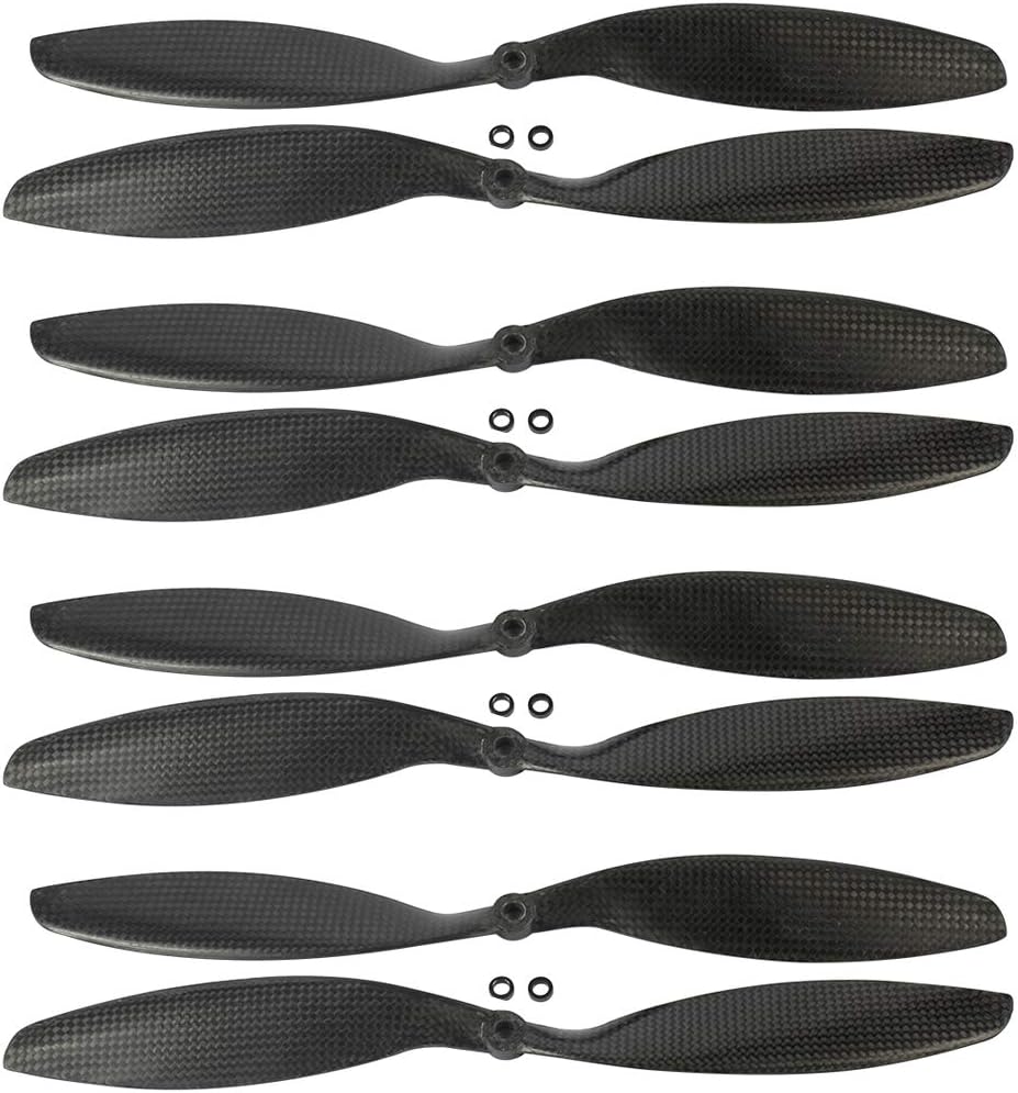 QWinOut hélices de fibra de carbono CW CCW para multirrotor