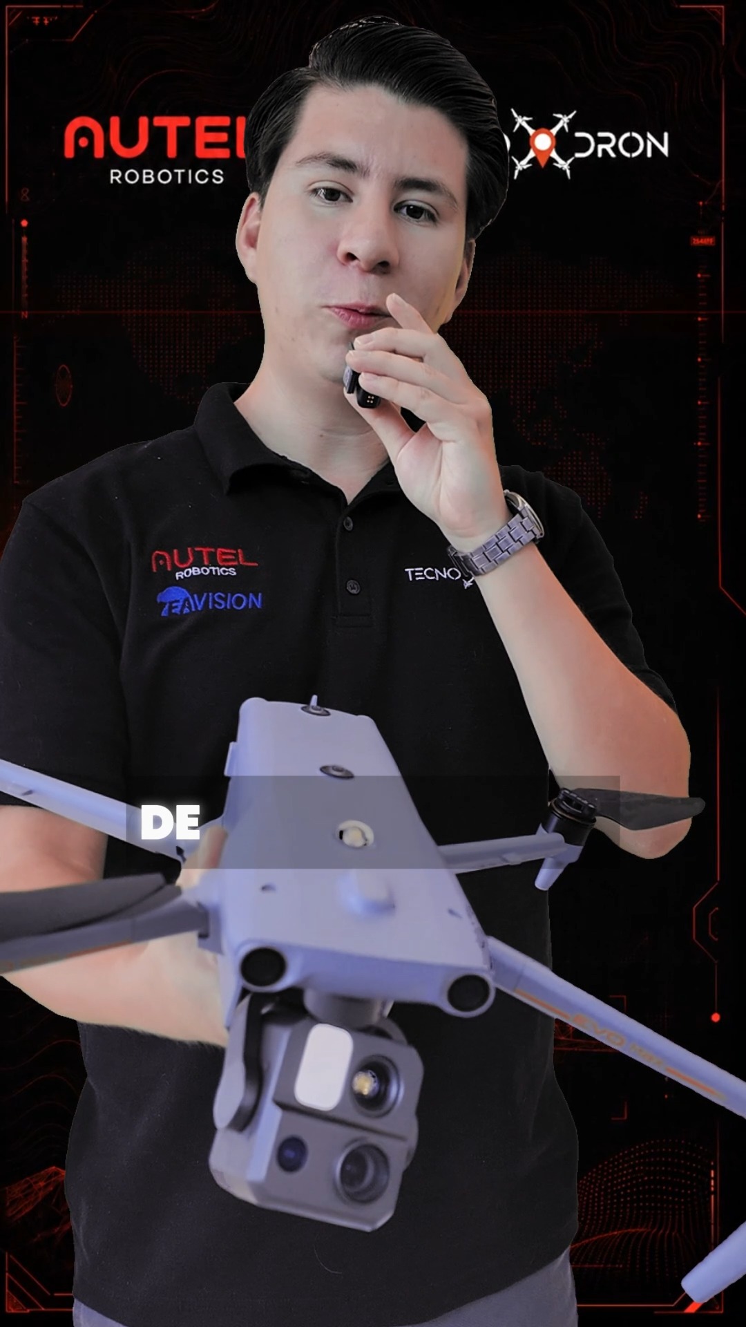 Facebook Reel: red A-Mesh para drones