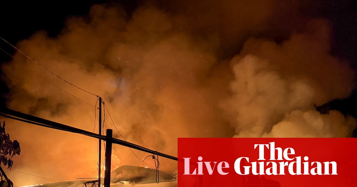 Imagen de la noticia de The Guardian sobre drones y Ucrania