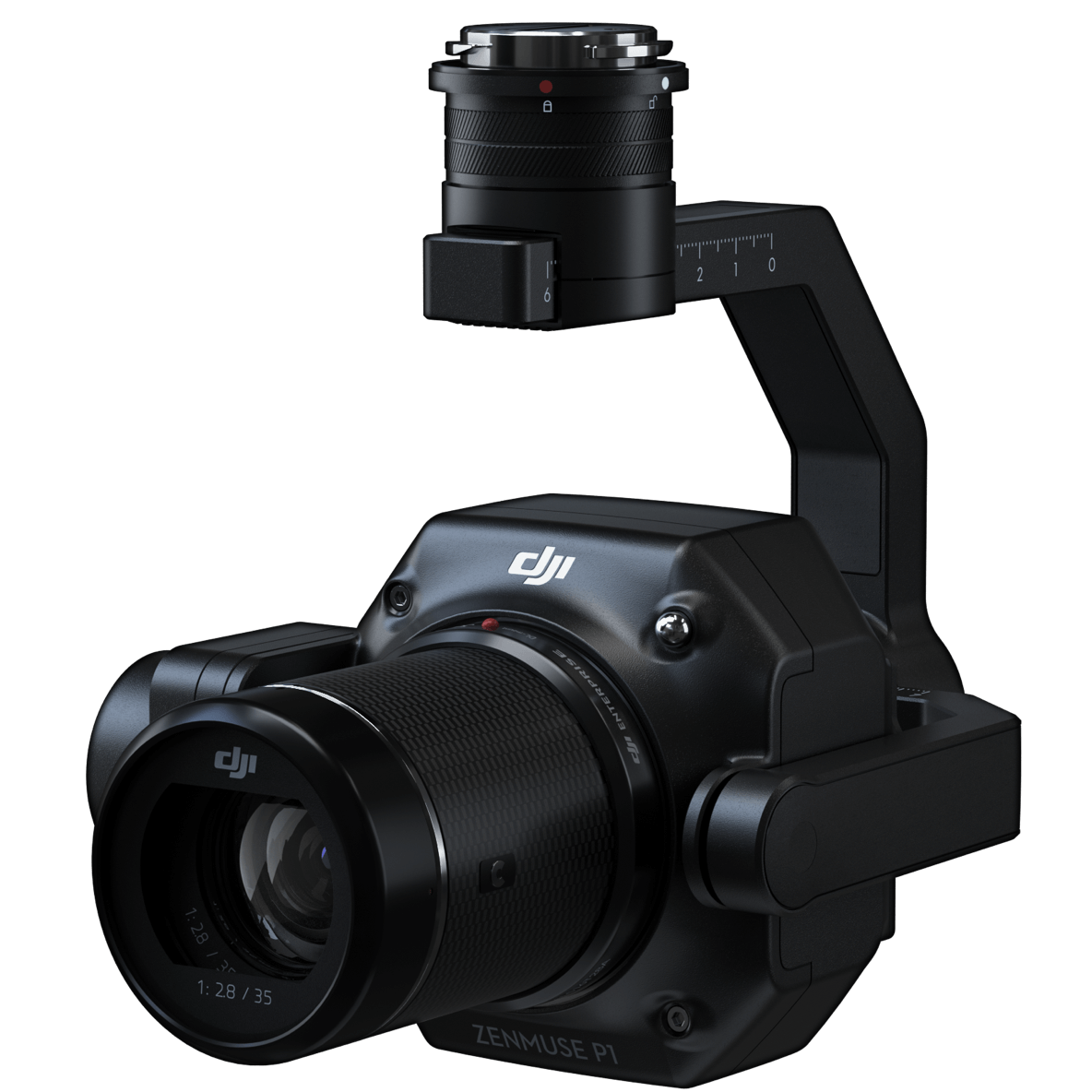 DJI Zenmuse P1 cámara de fotogrametría full-frame con gimbal de 3 ejes