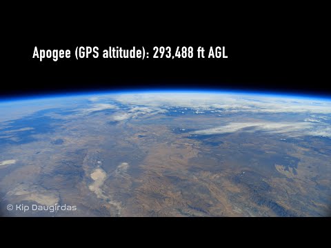 Video: 56 Miles Above Earth Successful Amateur Rocket Launch