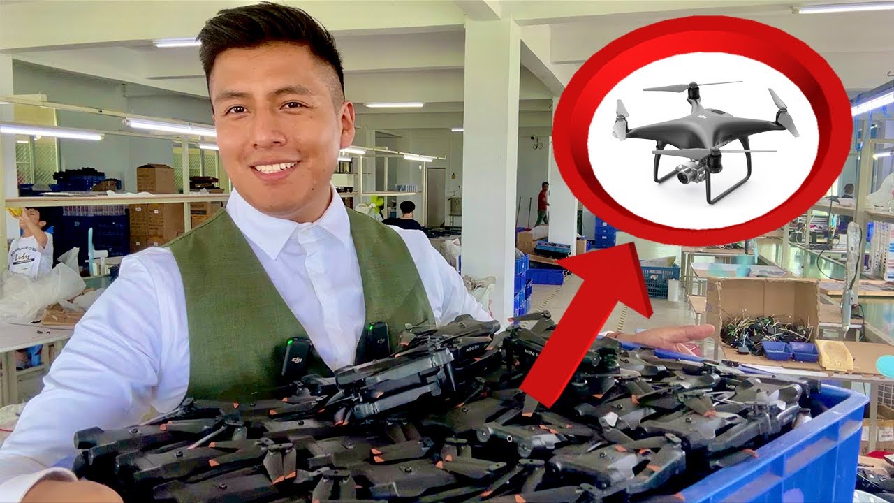 Video: Descubrí donde fabrican drones en china a 2$| FABRICANTES CHINOS REALES