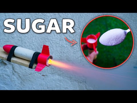 Video: Sugar-Powered Rocket How I Made a Rocket with Sugar