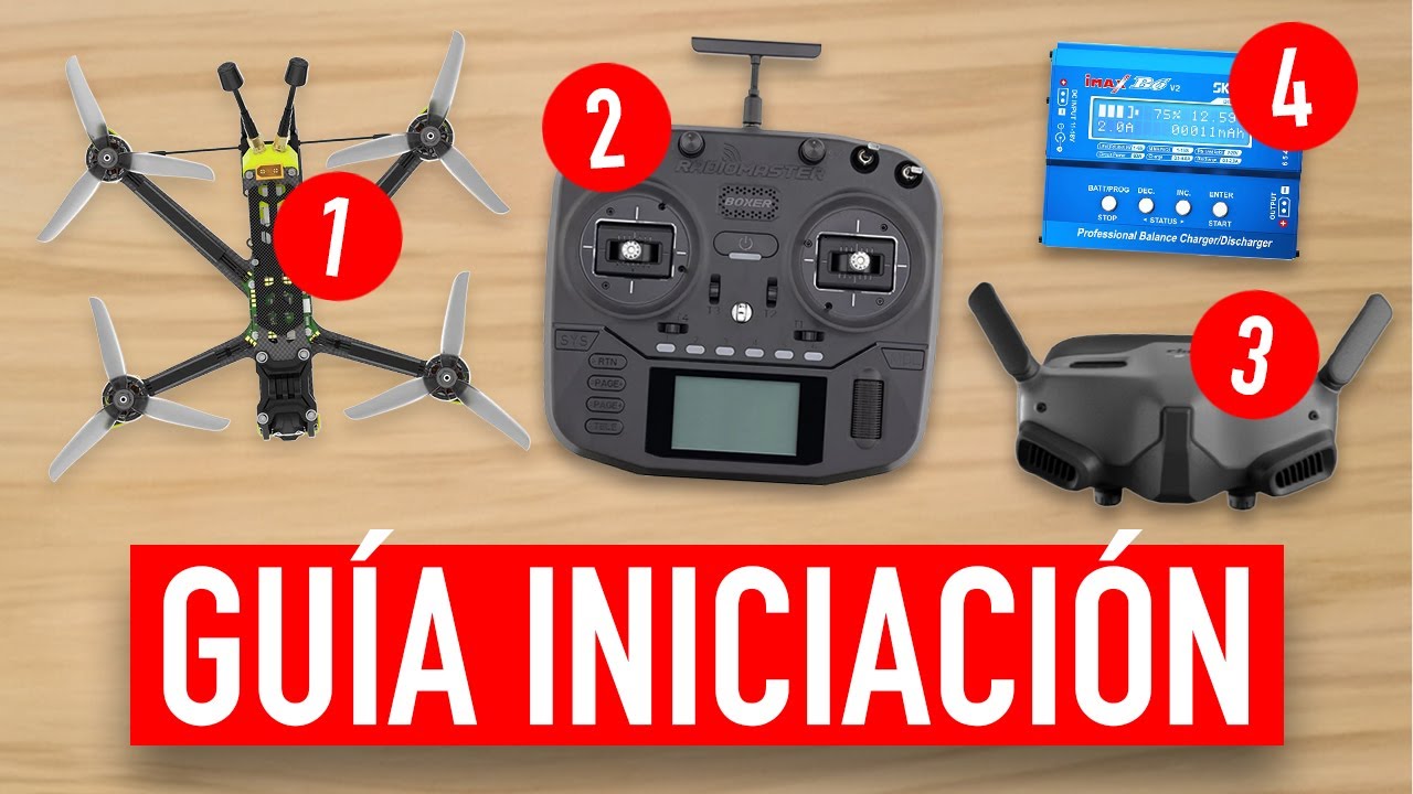 Video: Aprende Como empezar Con Drones FPV 2024 (novatos)