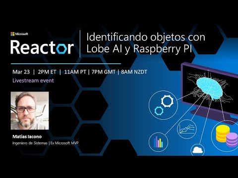 Video: Identificando objetos con Lobe AI y Raspberry PI
