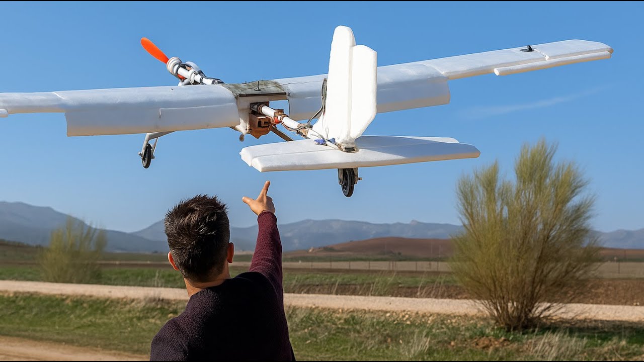 Video: Así construí este PLANEADOR RC GIGANTE en casa