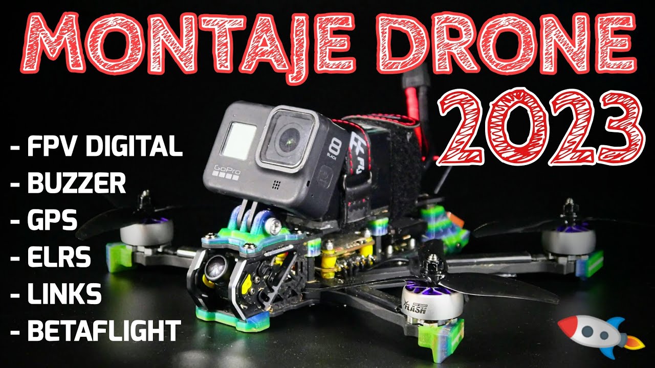 Video: CÓMO MONTAR FÁCIL UN DRONE FPV CAÑERO - EDIC. 2.023