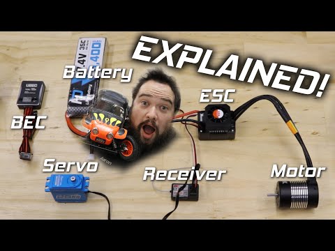 Video: How does an RC car work? Hobby Electronics Explained for Beginners