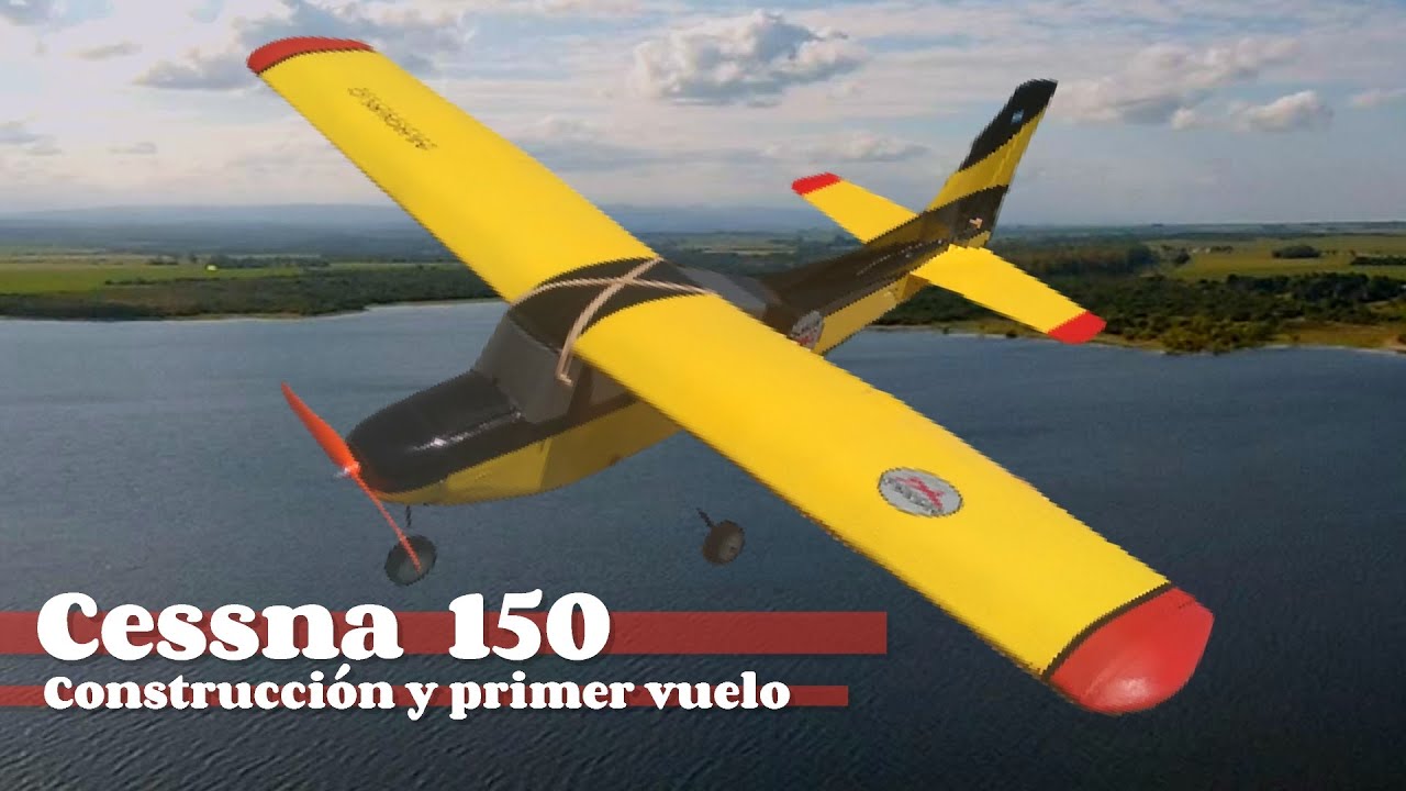 Video: Cessna 150 RC Trainer - Construcción y Primer Vuelo