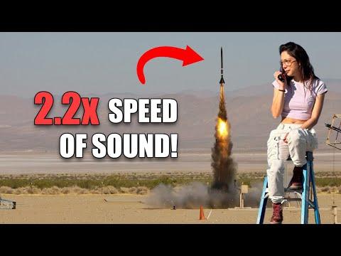 Video: ALL Carbon Fiber My Fastest Highest Craziest Rocket YET