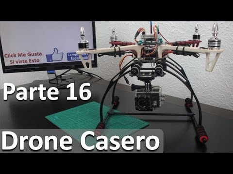 Video: Cómo Construir Tu Propio Drone Con Camara Parte 16 - Drone Para Gopro