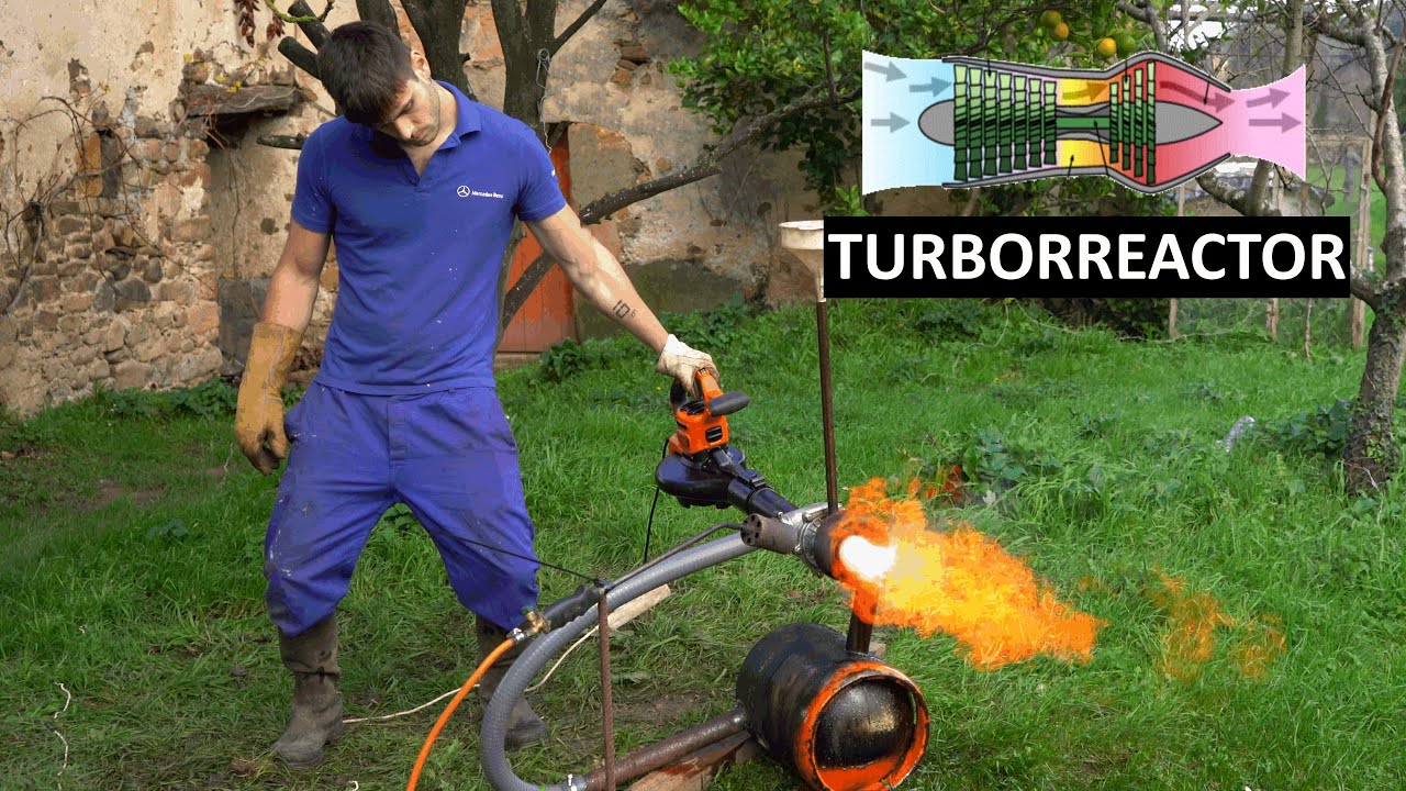 Video: ¿COMO FUNCIONAN LOS MOTORES DE REACCIÓN? - FABRICAMOS UN TURBORREACTOR