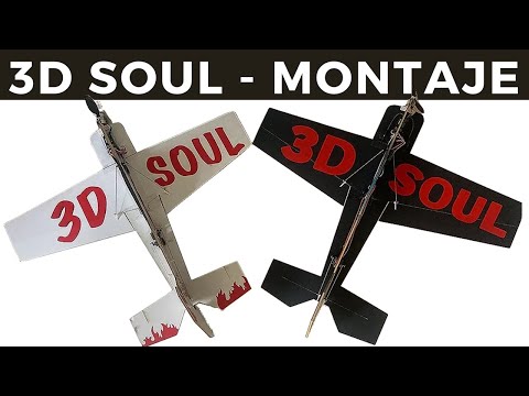 Video: Montaje 3D SOUL Avión Vuelo 3D