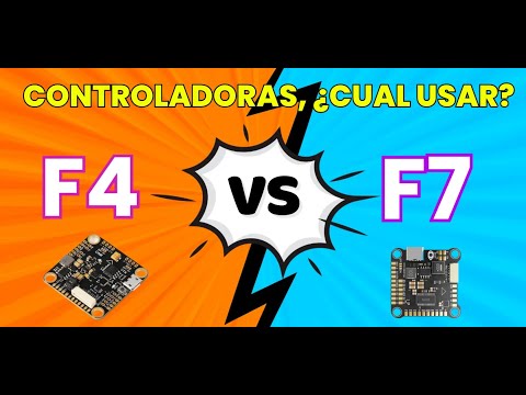 Video: 🔥🔥 ¿Qué controladora de vuelo usar, F4 o F7? ¿Qué me conviene mas? 🔥🔥