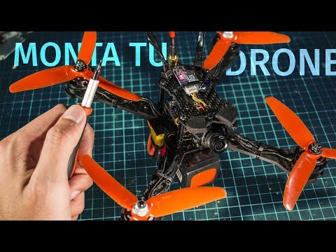 Video: Monta tu drone de carreras desde cero paso a paso