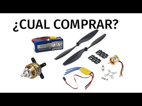 Video: Cómo elegir hélice batería y ESC