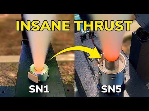 Video: I Built 5 High-Power Rocket Motors What Went Right and What Blew Up