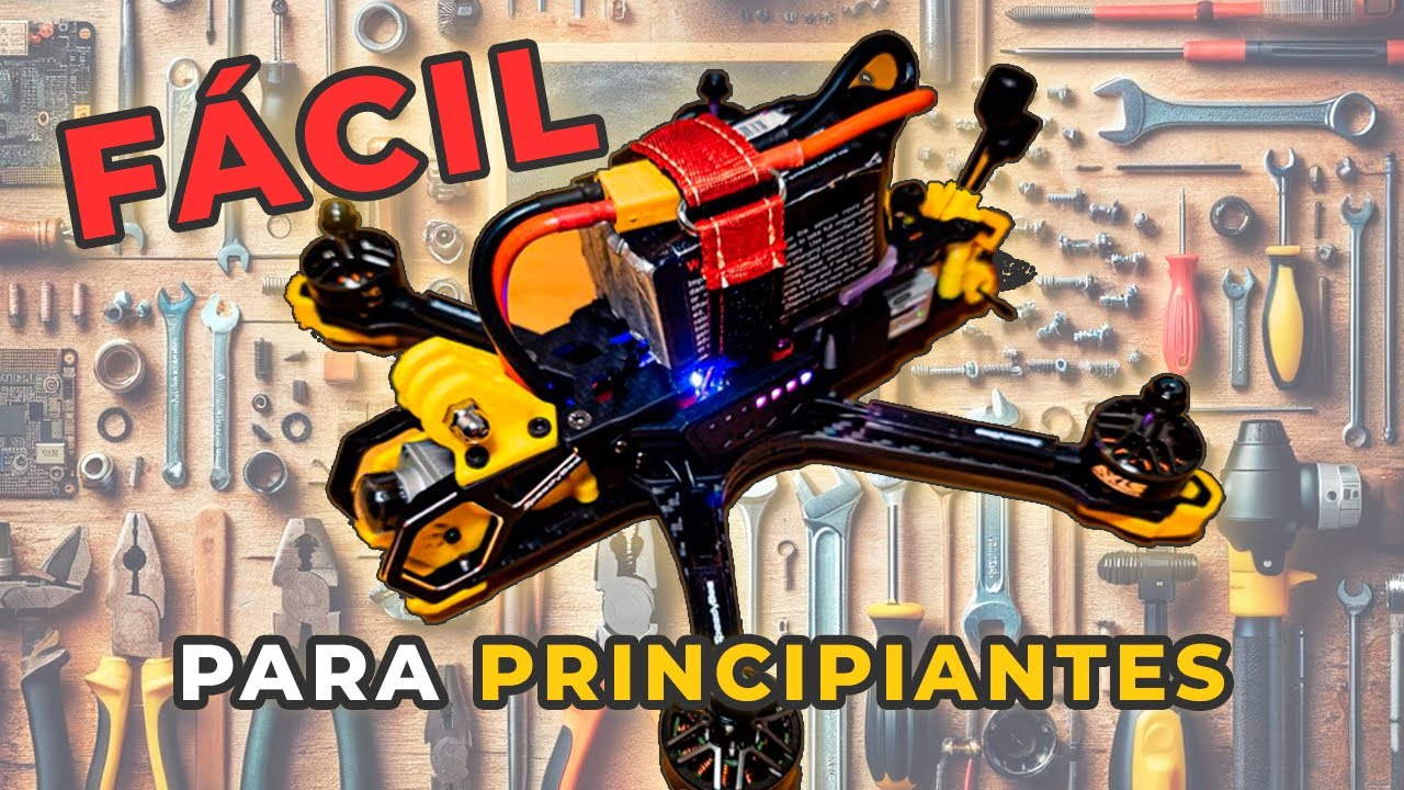 Video: 🛠️🚁 ¡Arma TU PROPIO DRONE FPV! Tutorial COMPLETO 🛠️😱 FPV - Droning Mastery 🎥